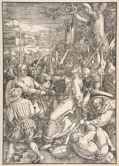 Il tradimento di Cristo, dalla Grande Passione da Albrecht Dürer