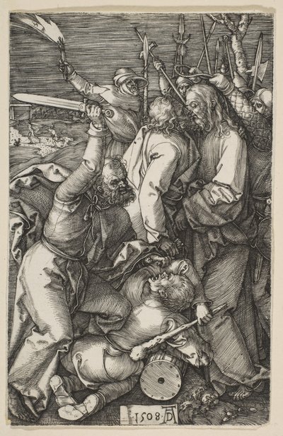 Il tradimento di Cristo, da La Passione da Albrecht Dürer