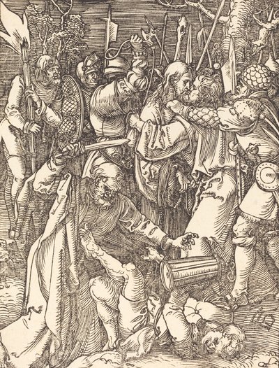 Il tradimento di Cristo, probabilmente c. 1509-1510 da Albrecht Dürer