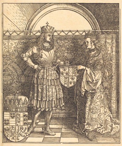Il Fidanzamento di Massimiliano con Maria di Borgogna, 1515 da Albrecht Dürer