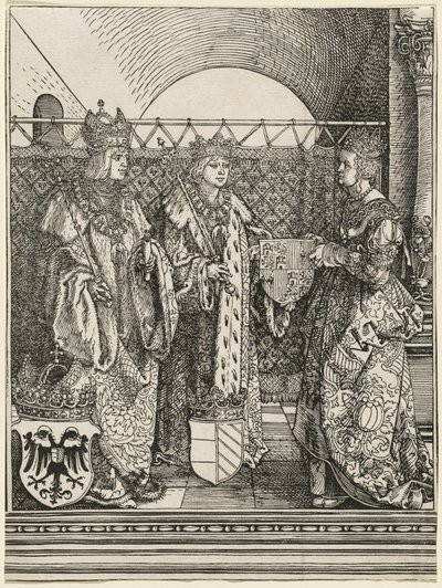 Il fidanzamento di Filippo il Bello con Giovanna di Castiglia da Albrecht Dürer