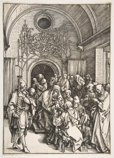 La circoncisione, da La Vita della Vergine da Albrecht Dürer