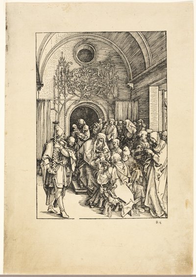 La Circoncisione di Cristo, dalla Vita della Vergine da Albrecht Dürer