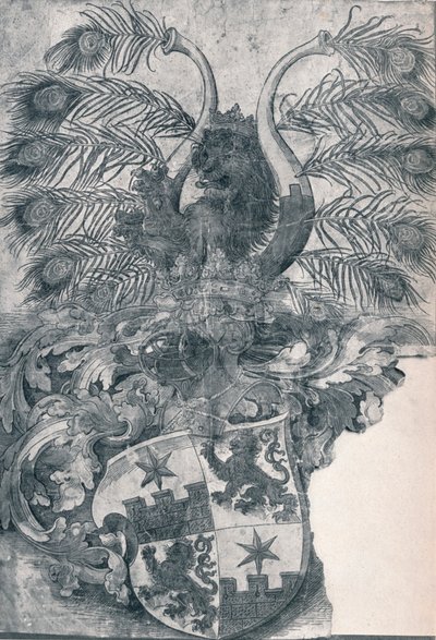 Stemma di Wilhelm e Wolfgang Roggendorff, 1520 1906 da Albrecht Dürer