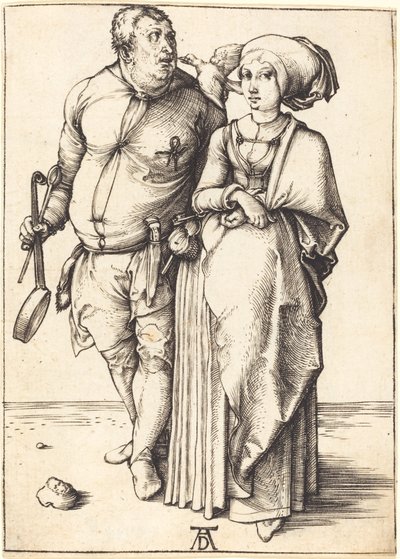 Il cuoco e sua moglie da Albrecht Dürer
