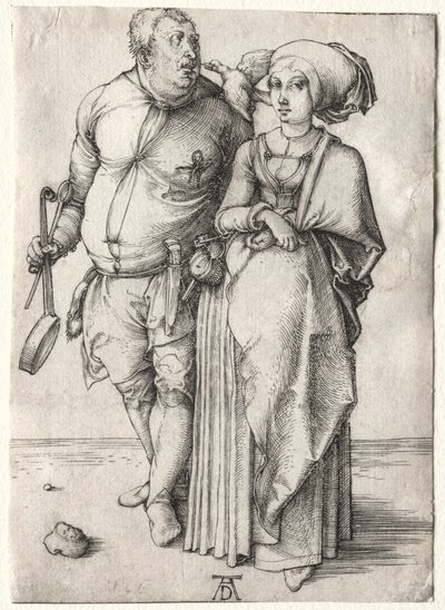 Il cuoco e sua moglie da Albrecht Dürer