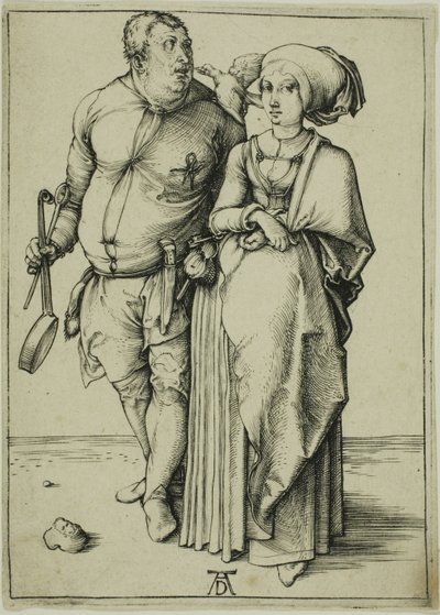 Il cuoco e sua moglie da Albrecht Dürer