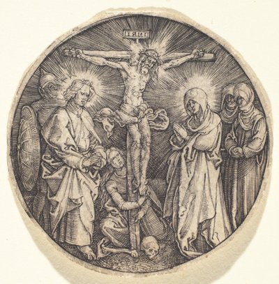 La crocifissione chiamata il pomo della spada di Massimiliano, c. 1518 da Albrecht Dürer