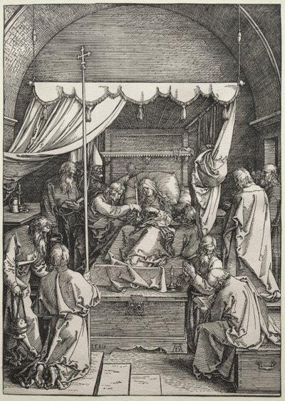 La morte della Vergine, 1510 da Albrecht Dürer