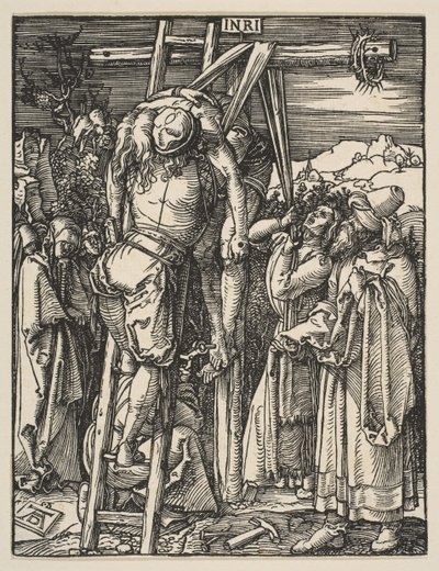 La discesa dalla croce, dalla Piccola Passione da Albrecht Dürer