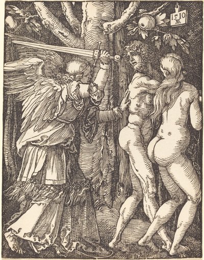 La Cacciata dal Paradiso da Albrecht Dürer