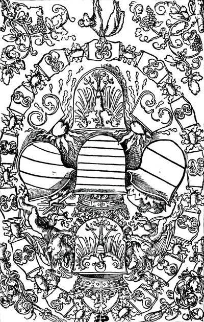 I Cinque Stemmi Imperiali, 1515-1906 da Albrecht Dürer