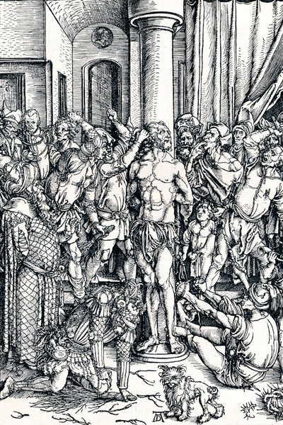 La Flagellazione di Cristo, 1498 1906 da Albrecht Dürer