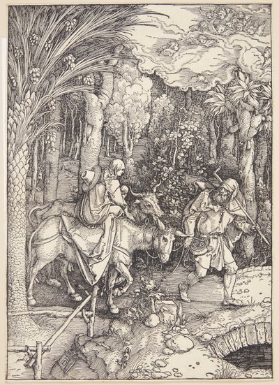 La fuga in Egitto da Albrecht Dürer