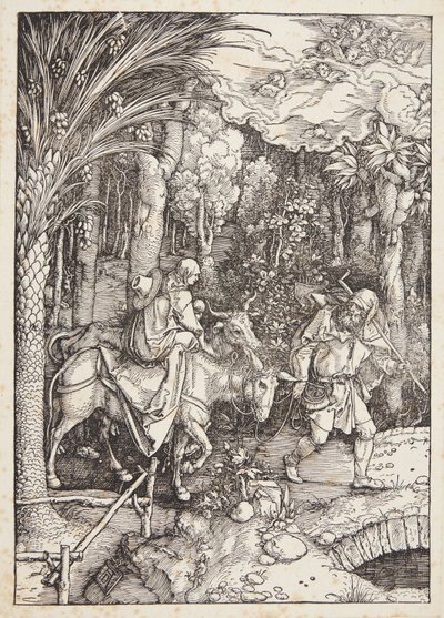 La fuga in Egitto da Albrecht Dürer