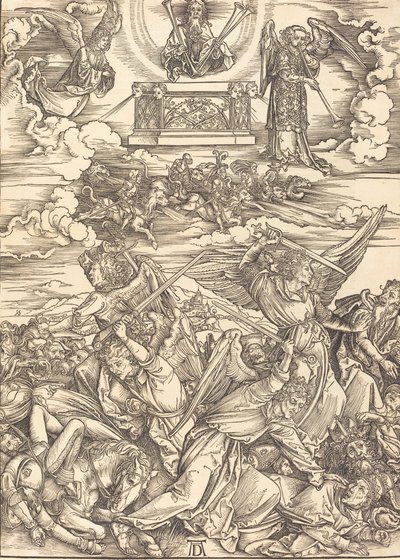 I quattro angeli vendicatori da Albrecht Dürer