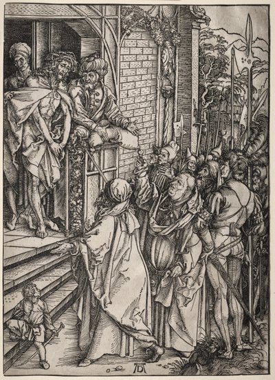 La Grande Passione: Cristo mostrato al popolo da Albrecht Dürer