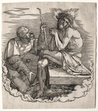 La grande passione: pagina del titolo - Cristo, uomo dei dolori da Albrecht Dürer