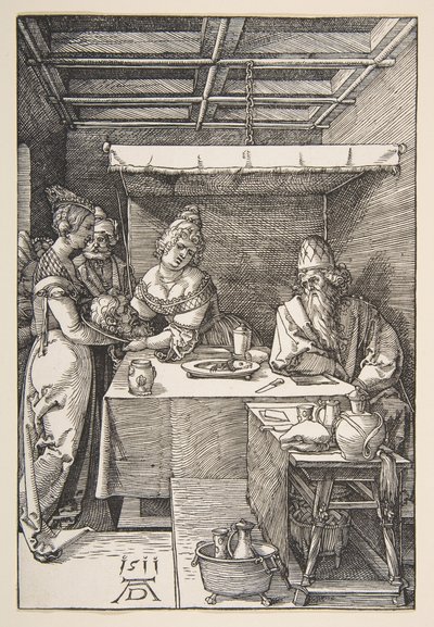 La testa di San Giovanni Battista portata a Erode da Albrecht Dürer