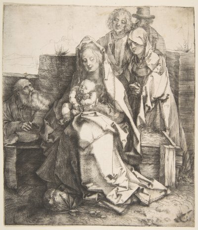 La Sacra Famiglia, 1512-13 da Albrecht Dürer