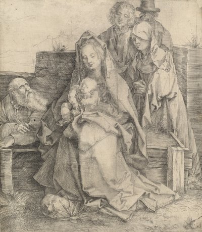 La Sacra Famiglia, 1512-1513 da Albrecht Dürer