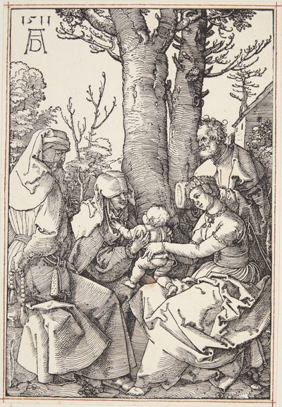 La Sacra Famiglia con Gioacchino e Sant