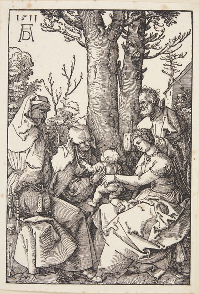 La Sacra Famiglia con Gioacchino e Sant