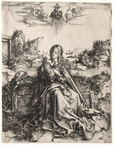 La Sacra Famiglia con la Farfalla da Albrecht Dürer