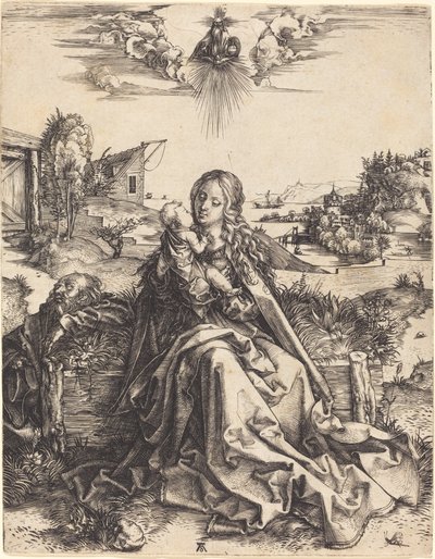 La Sacra Famiglia con la mosca di maggio da Albrecht Dürer
