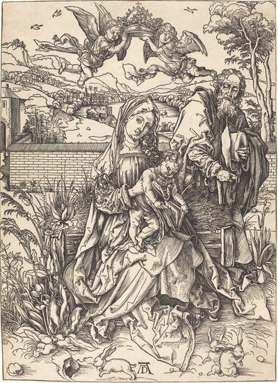 La Sacra Famiglia con le Tre Lepri da Albrecht Dürer