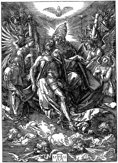 La Santissima Trinità da Albrecht Dürer