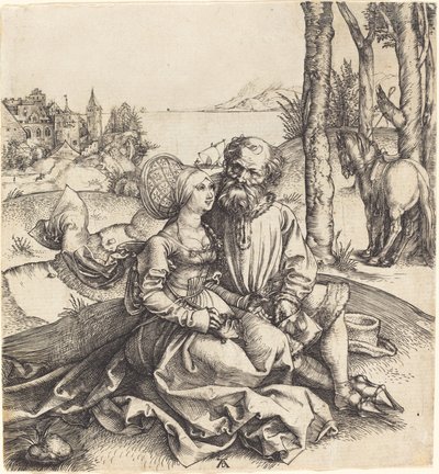 La coppia male assortita da Albrecht Dürer