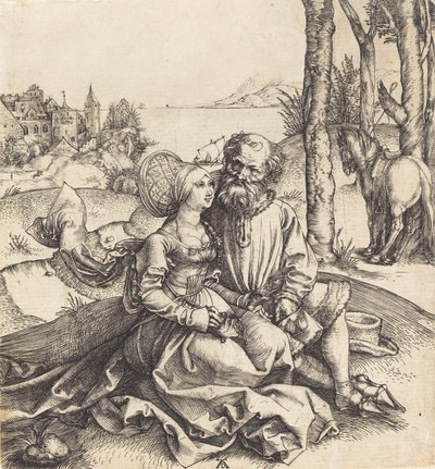 La coppia male assortita, 1495-1496 da Albrecht Dürer