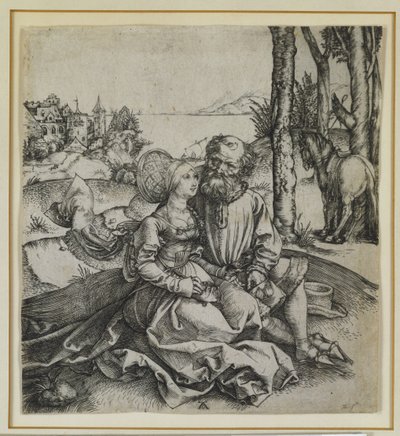 La coppia male assortita, c.1495 da Albrecht Dürer
