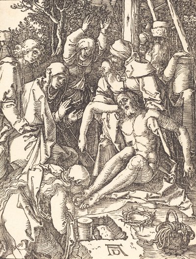 La lamentazione da Albrecht Dürer