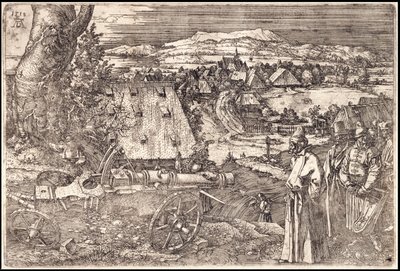 Il paesaggio con il cannone da Albrecht Dürer