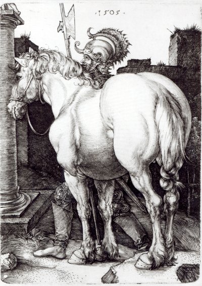 Il grande cavallo, 1509 da Albrecht Dürer