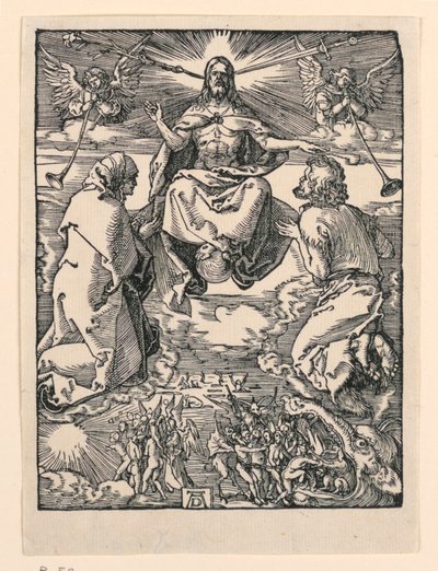 Il Giudizio Universale, dalla Serie La Piccola Passione da Albrecht Dürer
