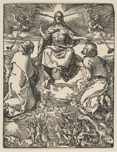Il Giudizio Universale, dalla Piccola Passione da Albrecht Dürer