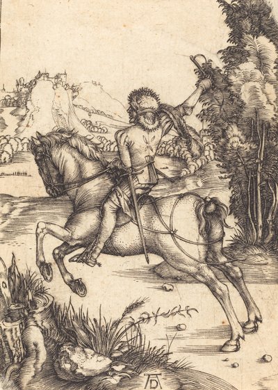 Il piccolo corriere, c. 1496 da Albrecht Dürer