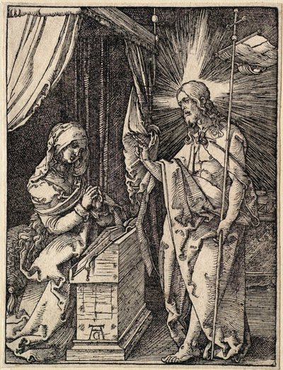 La Piccola Passione: Cristo appare a sua madre da Albrecht Dürer