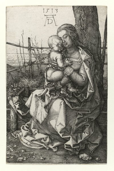 La Madonna seduta vicino all