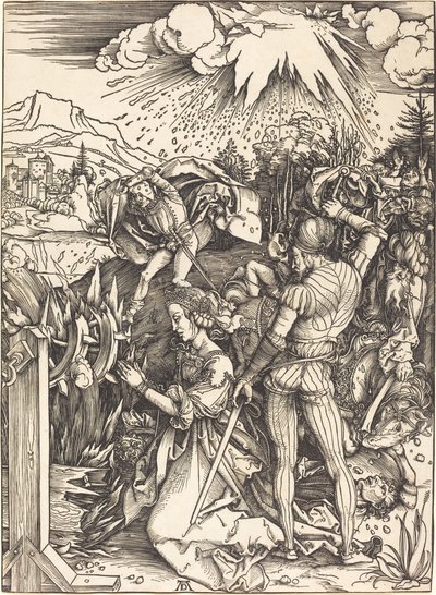Il Martirio di Santa Caterina da Albrecht Dürer