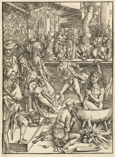 Il martirio di San Giovanni da Albrecht Dürer