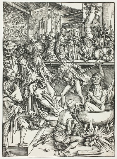 Il Martirio di San Giovanni, dall