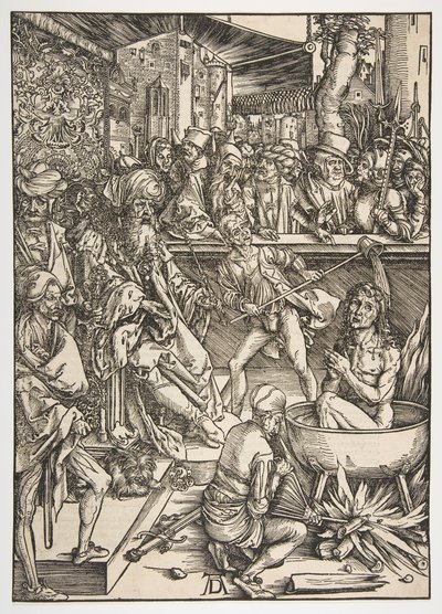 Il martirio di San Giovanni, da L