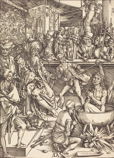 Il martirio di San Giovanni, probabilmente c. 1496-1498 da Albrecht Dürer