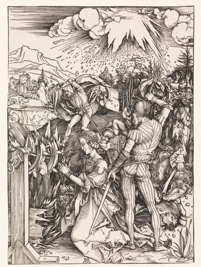 Il martirio di Santa Caterina da Albrecht Dürer