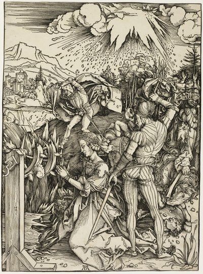 Il martirio di Santa Caterina da Albrecht Dürer