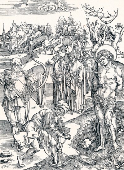 Il martirio di San Sebastiano, c1495 1906 da Albrecht Dürer